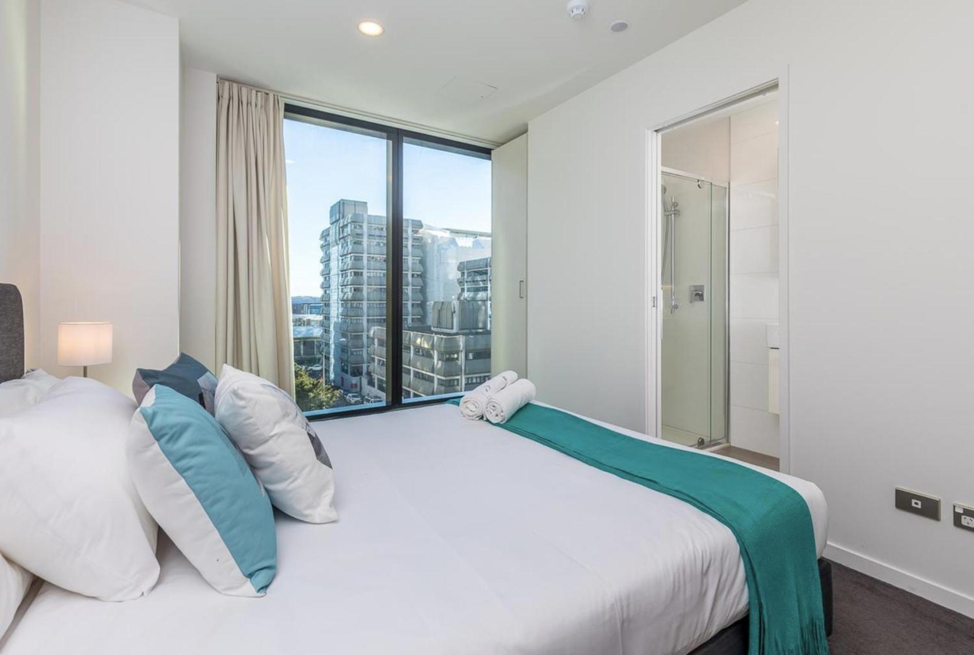 Gorgeous Seaview 2 Bedroom Apartment In Auckland Cbd מראה חיצוני תמונה