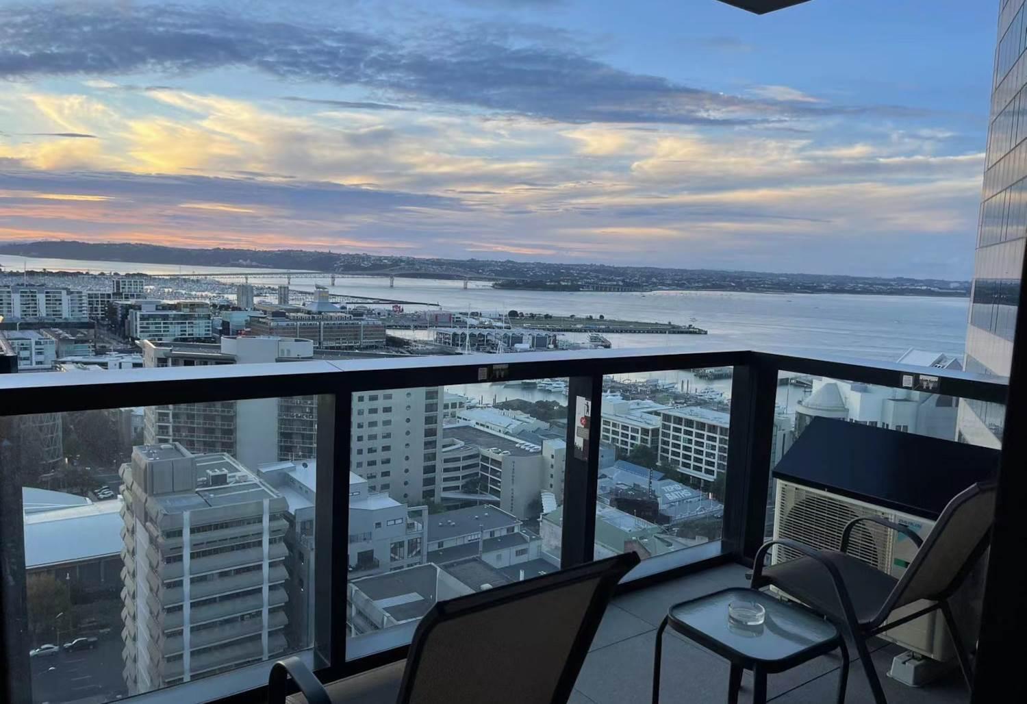 Gorgeous Seaview 2 Bedroom Apartment In Auckland Cbd מראה חיצוני תמונה