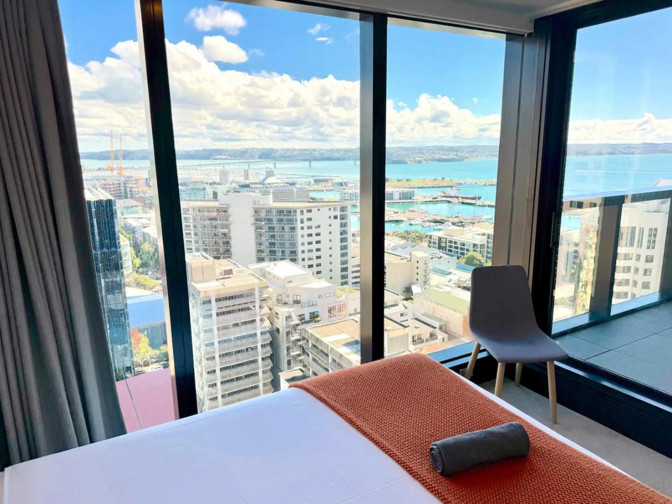 Gorgeous Seaview 2 Bedroom Apartment In Auckland Cbd מראה חיצוני תמונה