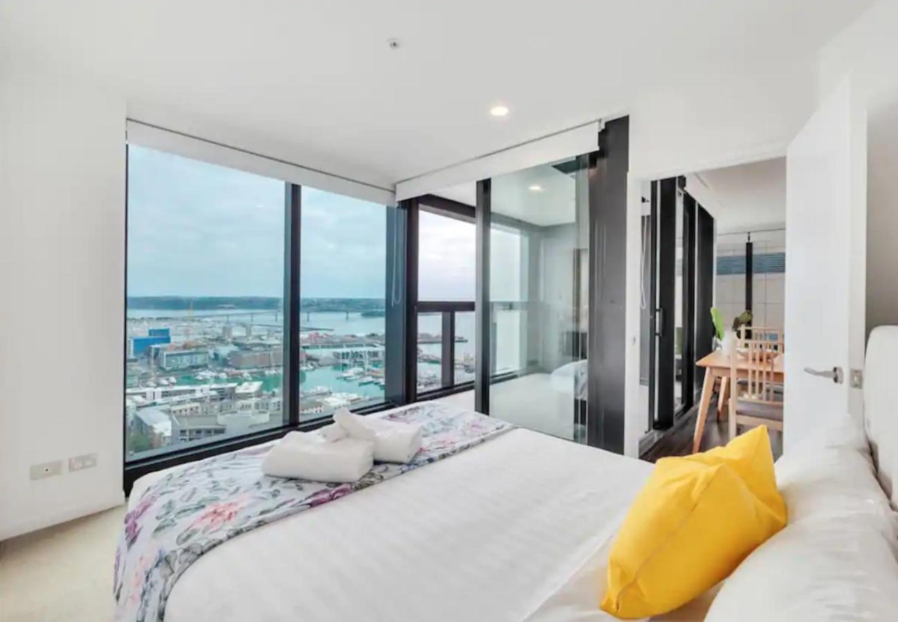 Gorgeous Seaview 2 Bedroom Apartment In Auckland Cbd מראה חיצוני תמונה