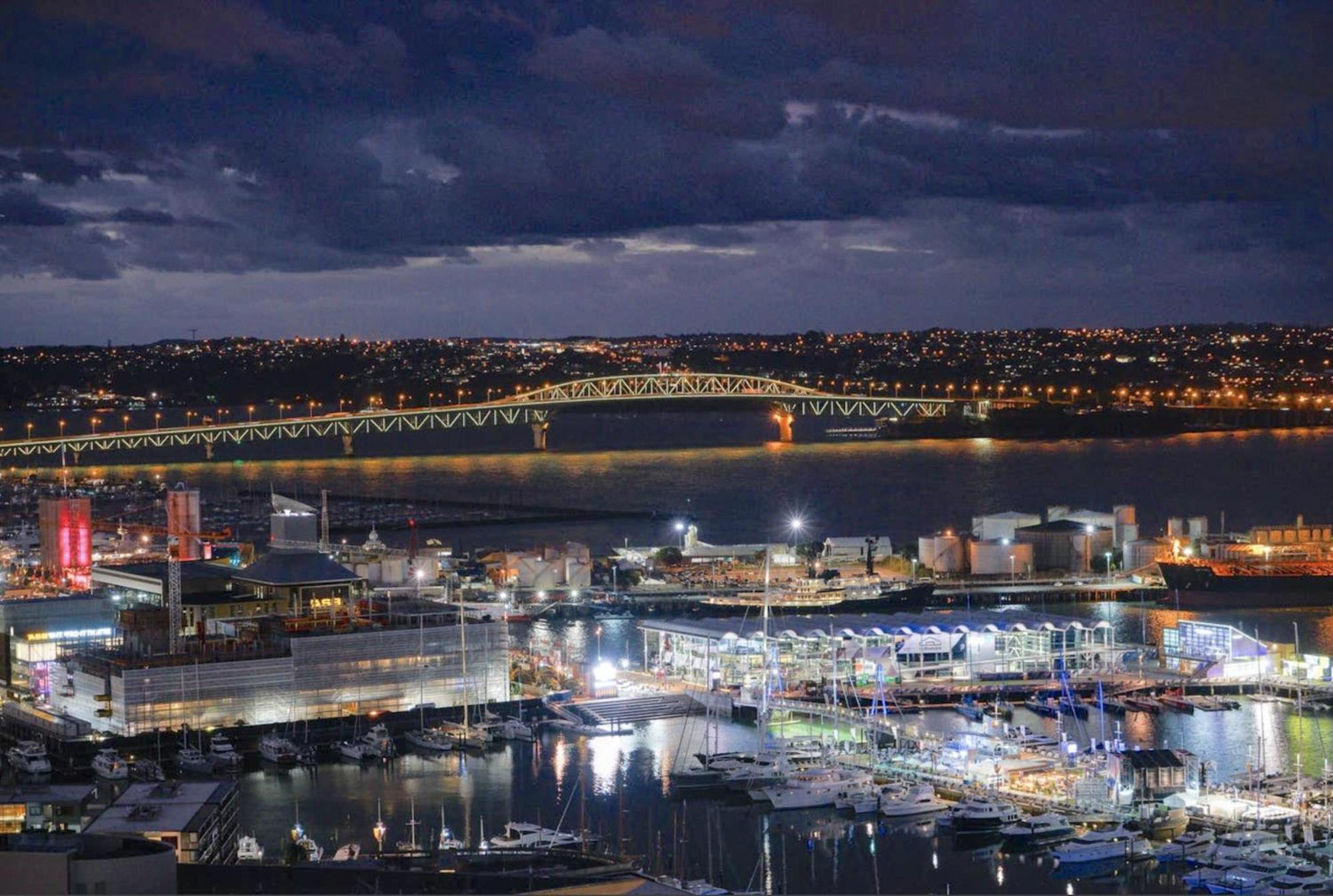 Gorgeous Seaview 2 Bedroom Apartment In Auckland Cbd מראה חיצוני תמונה