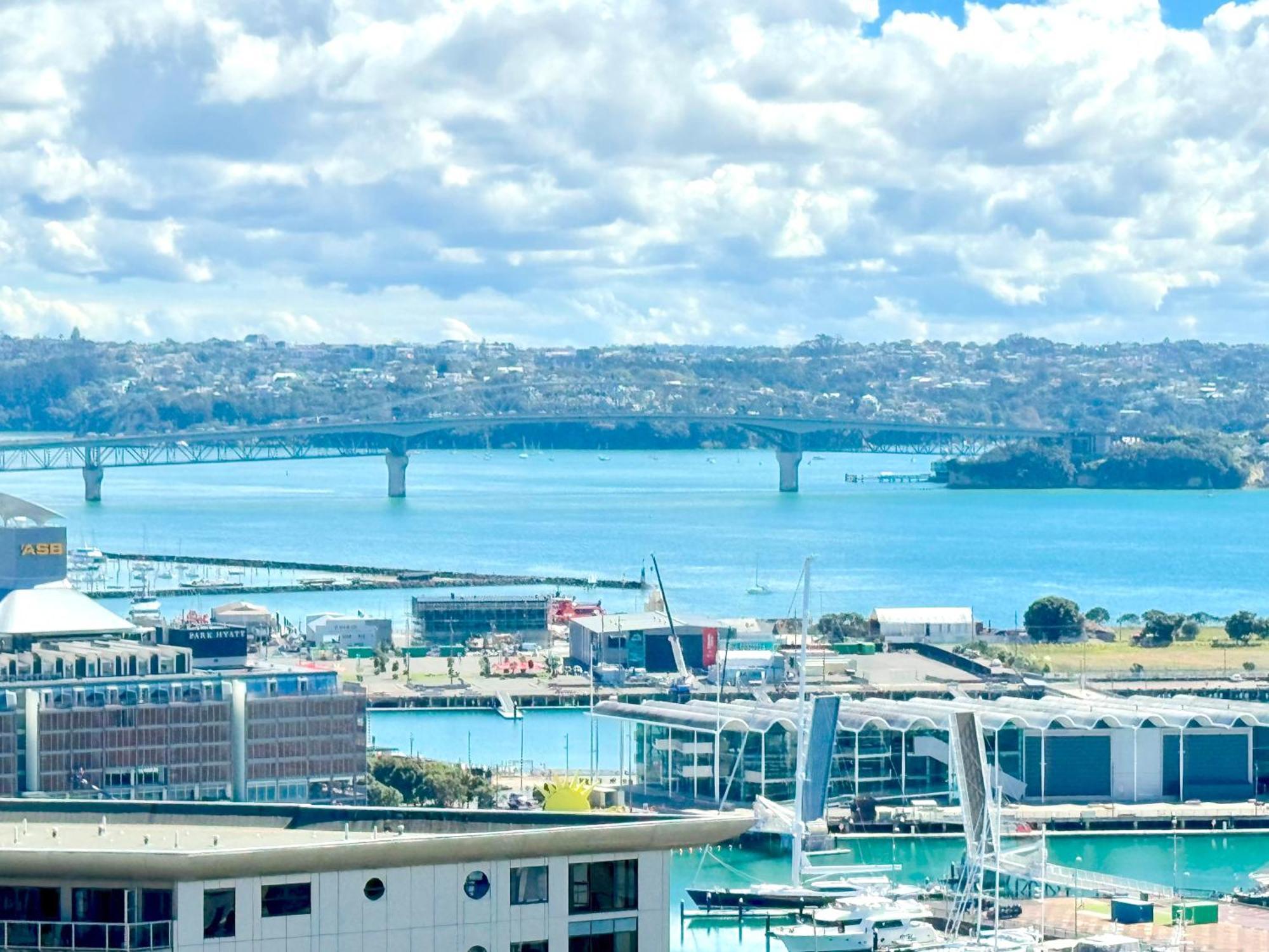 Gorgeous Seaview 2 Bedroom Apartment In Auckland Cbd מראה חיצוני תמונה